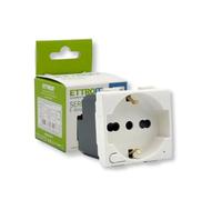 ETTROIT MTWF2102 PRESA SCHUKO WIFI SMART 16A CON CONTROLLO CONSUMI COMPATIBILE CON BTICINO MATIX COMPATIBILE CON TUYA