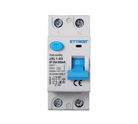 Interruttore magnetotermico differenziale puro 2P, 2 moduli, Tipo AC, 240Vac, 25A, 300mA, 6KA, classe A - Ettroit JX322568