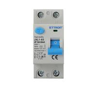 Interruttore magnetotermico differenziale puro 2P, 2 moduli, Tipo AC, 240Vac, 16A, 30mA, 6KA, classe A - Ettroit JX321664