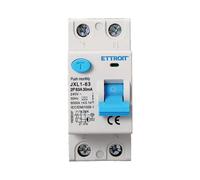ETTROIT RCCB Interruttore Differenziale Puro Tipo A 1P+N 2M 6000A 30mA 63A AC