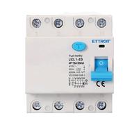 ETTROIT RCCB Interruttore Differenziale Puro Tipo A 3P+N 4M 6000A 30mA 16A AC
