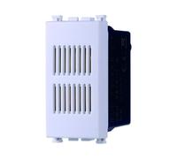 ETTROIT Suoneria 220V 6A Colore Bianco Compatibile Con Vimar Arke