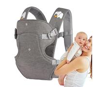 ETUCYNG 2 in 1 - Fascia da trasporto ergonomica, comoda, traspirante lombare con sedile 'anca e busta leggera, per mamma, papà e bambino