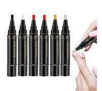 ETUCYNG 6 pezzi strumenti per manicure ad asciugatura rapida | penne per smalto | per ragazze adolescenti madri salone casa festa vacanza estate primavera