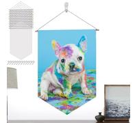 ETUCYNG Bandiere da giardino a sublimazione - Sublimazione Blanks Prodotti per bambini - Grandi striscioni cartelli in poliestere Oxford panno sublimazione Banner con corda per pareti interne esterne