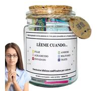 ETUCYNG Barattolo con versi biblici, con 90 scritture da colorare, "Read Me When Bible Versess", barattolo della Bibbia per preghiera, cristiano, ispirazione e studio biblico, regalo cristiano