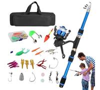 ETUCYNG Canna da per bambini - da Junior con borsa portaoggetti | Kit principiante, set di iniziazione e set di per acqua salata e