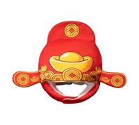 ETUCYNG Cappello del Dio della in Peluche - Copricapo costume in peluche - Accessorio per testa per gioco di ruolo | per Halloween, feste in maschera, convenzioni di fumetti, creatori di