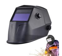 ETUCYNG Copertura facciale per saldatura, grande schermo di visualizzazione automatico, ad energia solare, copertura facciale per saldatura automatica, versatile e leggera