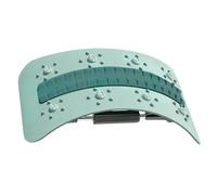 ETUCYNG Correttore per schiena per supporto della colonna vertebrale, 38,5 x 21,5 x 6 cm, dispositivo di crack ABS, lordosi medico con regolazione per auto, ufficio e sonno