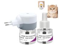 ETUCYNG Diffusore Emolliente Per Gatti, Diffusore A Effetto Prolungato Per Gatti, Presa Di Comfort Anti-Stress Per Viaggi E Prevenzione Della Marcatura Urinaria Dei Gattini Interni