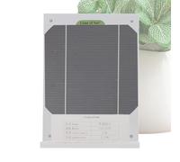 ETUCYNG epossidico solare, piccoli pannelli - per pannelli dal design trasparente - epossidico e design innovativo del supporto per una ricarica ottimale e una raccolta