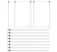 ETUCYNG Fascette in acciaio | 100 pezzi robusti fascette da giardino inossidabili,Strutture di supporto vegetale per recinzioni agricole e giardino terrazza prato