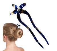 ETUCYNG Forks per capelli piccoli, forcine per capelli vintage Fork - Forcina per capelli vintage a forma di U per donne Bun, per capelli versatili lunghi e spessi che viaggiano