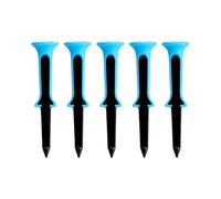 ETUCYNG Golf Tees per uomini, 5 pezzi, supporto per esercizi, 8 cm, portatile, riutilizzabile, per principianti, per piazza, guida, giardino, viaggio, verde, prati