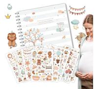 ETUCYNG Libro del primo anno per, libro dei record per la crescita di - Libro dei record del primo anno Libro dei ricordi delle pietre miliari per,Diario senza tempo Scrapbook Single Evento
