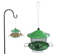 ETUCYNG Mangiatoia per uccelli per esterni, multiuso, a prova di scoiattolo, dispenser di cibo versatile per casa, interni, esterni, giardino, cortile, patio