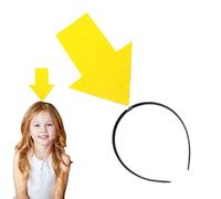 ETUCYNG Marchio esclamativo fascia, copricapo di Halloween | Frillement Miss Arrowheadband,Decorazione del cerchio dei capelli di compleanno, novità per gli della cabina