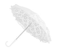 ETUCYNG Ombrello in pizzo bianco 50 CM Ombrello decorativo da sposa Meraviglioso Ombrelli in pizzo Ombrellone da sposa Ombrelli Ombrelli per Spose Outdoor Evento Baldacchino Brolly per Spose Evento