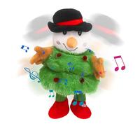 ETUCYNG Pupazzo di neve canto | Giocattoli musicali danzanti interattivi - Giocattoli creativi per, divertenti decorazioni natalizie per ragazze, Natale, giovani
