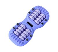 ETUCYNG Rullo massaggiante per i piedi, massaggiatore per la rigenerazione muscolare, punto trigger, doppio rullo per rilassamento muscolare, per la casa, le donne, gli anziani, il collo, la schiena e