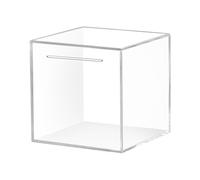 ETUCYNG Salvadanaio Acrilico Trasparente | Barattolo di risparmio di denaro Non Aperto Scatola di risparmio della Banca di denaro in Acrilico - Deve rompere per Aprire la scatola di risparmio Regalo