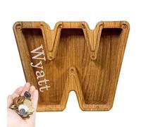 ETUCYNG Salvadanaio in acrilico per risparmiare denaro | Salvadanaio fai da te trasparente regalo per Natale compleanno per bambini e adulti