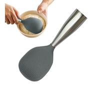 ETUCYNG Spatola per riso - Cucchiaio in silicone per cuociriso in piedi, antiscivolo, utensili da cucina per preparare alimenti, per servire il piano di lavoro, casa, ristorante, verdure, insalata