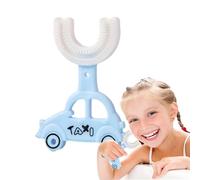 ETUCYNG Spazzolino da denti a forma di U in silicone, spazzolini a forma di U, massaggiare le gengive e spazzolino da denti per tutta la bocca, spazzolino da denti per bambini con pulizia rotonda a