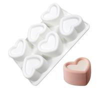 ETUCYNG Stampo da forno in silicone per torte, 6 strati antiaderente con facile allentamento, stampo per mousse, cioccolato, budino, panetteria, principianti e