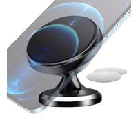 ETUCYNG Supporto magnetico per auto per telefono, supporto girevole universale per smartphone, supporto magnetico rotante e multifunzione per cruscotto, vetro e parabrezza