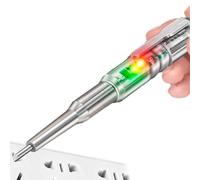 ETUCYNG Tester di tensione | Penna di prova a induzione intelligente senza | Torcia a LED, allarme sonoro per giudizio filo zero dal