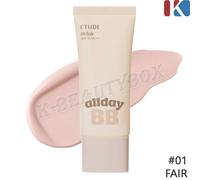 ETUDE All Day BB Cream 35 ml #01 Fair Radiance Long-lasting Vegan BB Cream NUOVO