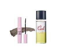 ETUDE - Curl Fix Mascara - 8g - 03 Gray Brown + Remover Set