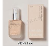 ETUDE Double Lasting Cover Foundation 30g #Sand Full Coverag Foundation K-Beauty