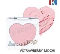 ETUDE Heart Pop Blusher 4g #Fragola Mochi Face Blusher Guance sfocate K-Beauty