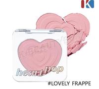 ETUDE Heart Pop Blusher 4g #Lovely Frappe Face Blusher Sheer Cheeks K-Beauty ...