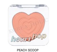 ETUDE Heart Pop Blusher 4g #Peach Scoop Blusher Korean Beauty Makeup NUOVO