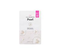 Etude House 0.2 Maschera d'aria terapeutica 10 fogli (Perla) (21AD) | Foglio maschera ipoallergenico per un effetto luminoso naturale sulla pelle | K-bellezza