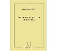 Etude Sur Les Notes De Passage