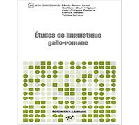 Etudes de linguistique gallo-romane