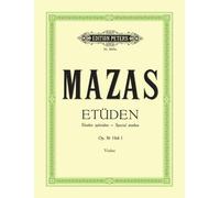 Etüden Op. 36 Heft 1 - Etudes Spéciales - Studi op. 36 - Studi speciali - Mazas