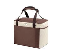 ETUELNOPT Borsa termica portatile, LunchBagMulticolore2TaglieTermicoIsolatoFreddoPicnicCiboConservazione.CampViaggioLavoro(Coffee,25 * 15 * 18cm)