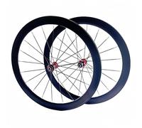 ETUELNOPT Cerchio in Alluminio, Set di Ruote da Strada 700C (23-28) C 40-50MM in Lega Alluminio C/V Freno 20H QR 8-11 velocità A/B(B)
