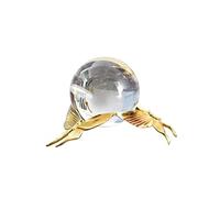 ETUELNOPT Decorazioni con Perline di Vetro, Decorazione a Forma di Farfalla con Sfera Cristallo, cartomante A 15 cm x 13