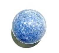 ETUELNOPT Decorazioni con Perline di Vetro, Sfera di Celestina Blu Diverse Dimensioni, Decorazione Feng Shui for Ufficio e casa(7~8cm)
