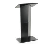 ETUELNOPT Lectern Portatile, Leggio da podio Nero Portatile Rimovibile pulpito Trasporto. Discorso dell'Ufficio della Chiesa