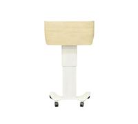 ETUELNOPT Lectern Portatile, Podio in Legno Regolabile in Altezza, leggio, scrivania, Reception Mobile
