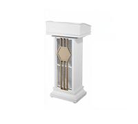 ETUELNOPT Lectern Portatile, Supporto for podio in Metallo. Conferenza Discorso Matrimonio Bianco Nero(White)