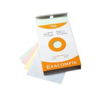 Etui 100 fiches bristol lignees - 100x150mm